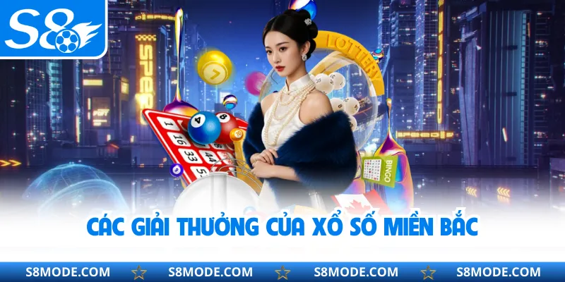 Các giải thưởng của xổ số miền bắc